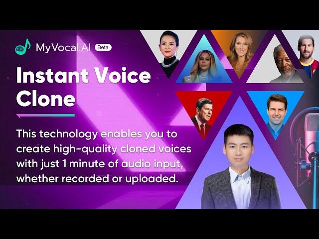 Instant Voice Clone - Transform Content Creation  with MyVocal