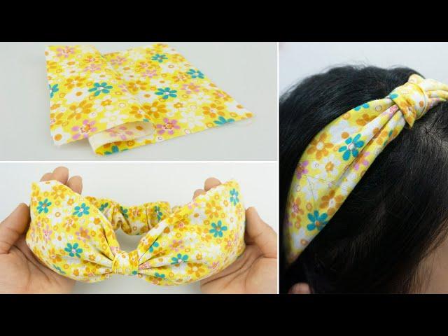 Cotton Bow Headbands – Fabric Headband Tutorial