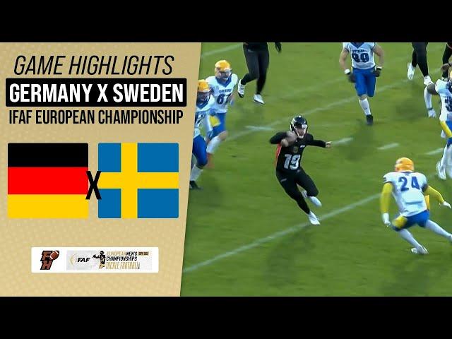 GERMANY X SWEDEN | IFAF EUROPEAN CHAMPIONSHIP 24/25 | Game Highlights