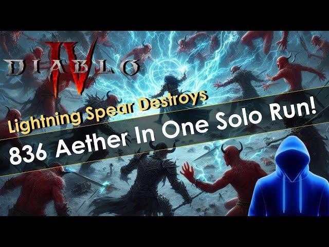 Diablo 4 Season 5 Infernal Horde Tier 7 With Lightning Spear Sorcerer