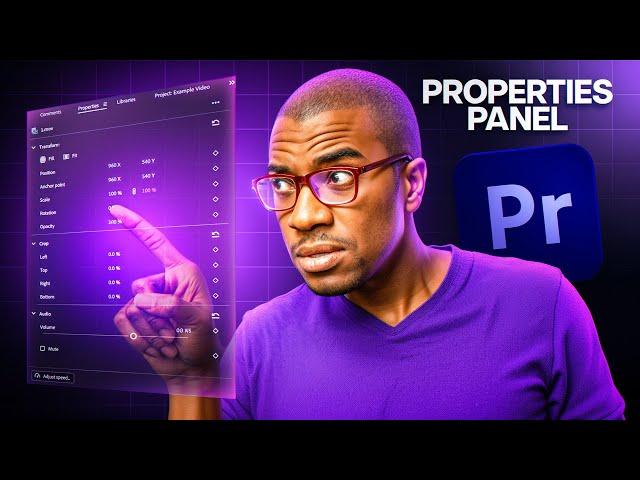 The NEW Properties Panel in Premiere Pro