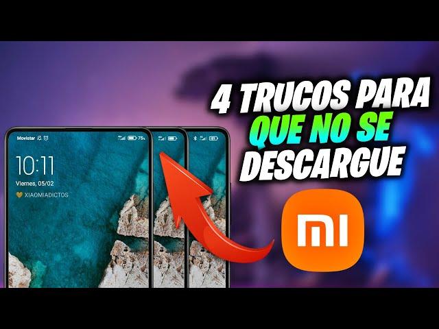 Como AHORRAR BATERIA en Xiaomi MIUI 13