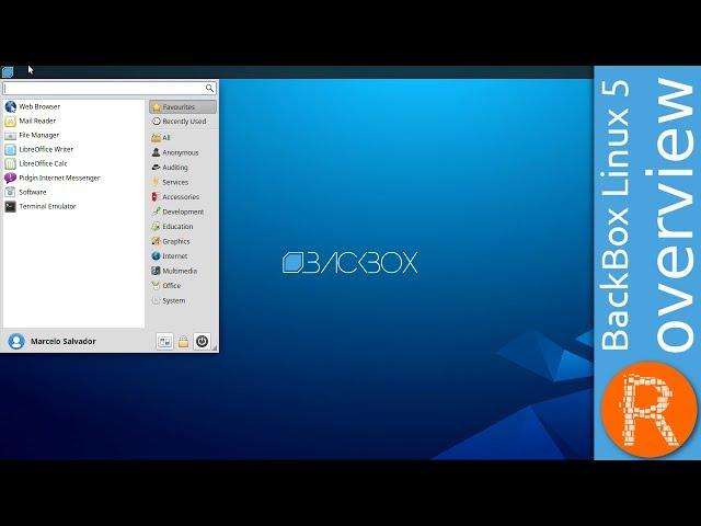 BackBox Linux 5 overview | penetration testing and security assessment oriented Linux distribution.