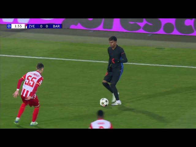 Lamine Yamal vs Crvena Zvezda |Away UCL 2024/25