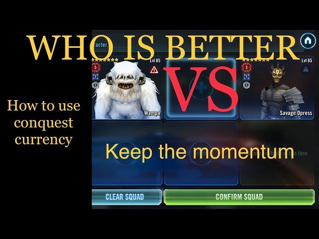 Wampa vs Savage - FAQ 4 - Which is Better?