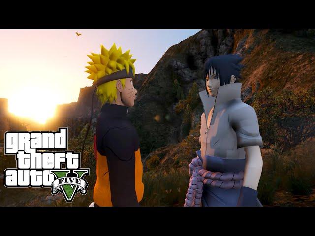 Naruto vs Sasuke GTA V Mods