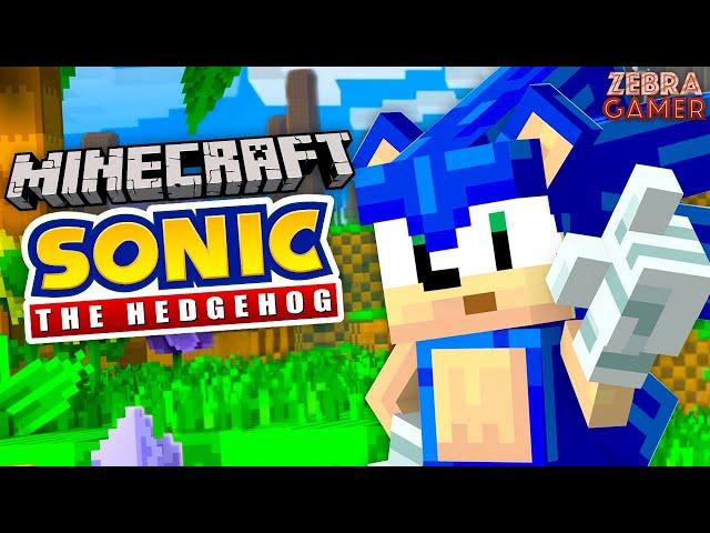 Minecraft Sonic the Hedgehog DLC!! - Zebra's Minecraft Fun