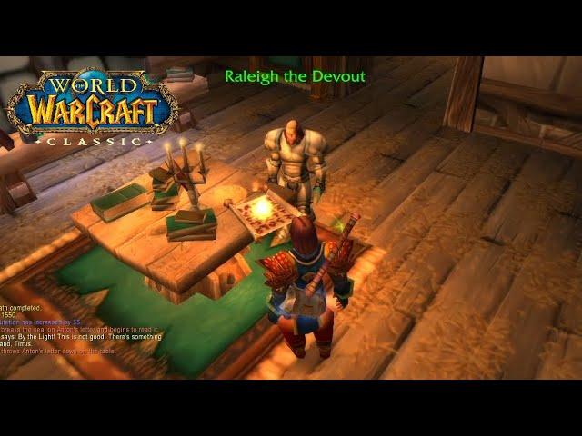 World of Warcraft Classic- Down the Scarlet Path prt.  2