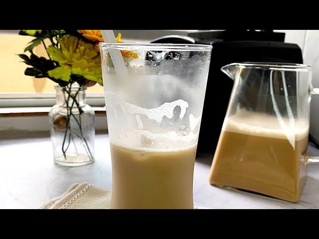  NATURAL CREAMY ICED COFFEE RECIPE | Iced Coffee With No Nonsense Added