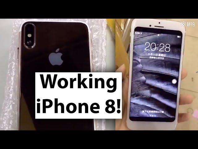 A Working iPhone 8 Leaked! Or maybe a FAKE one?