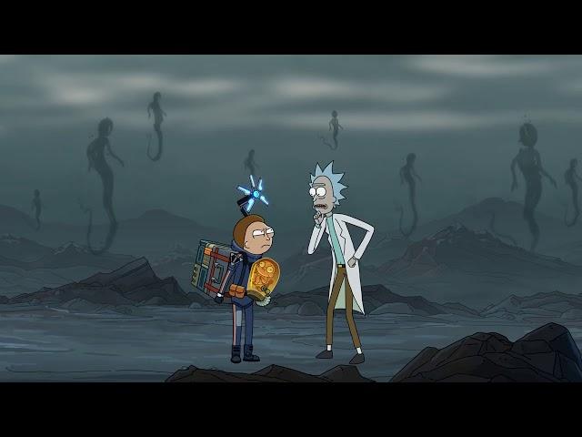 Death Stranding Rick & Morty ad