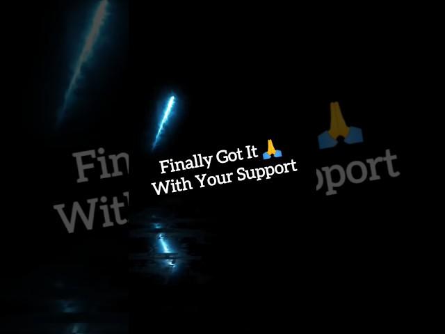 Finally got it  #shorts #shortsfeed #youtubeshorts #ytmonetization #ytmotivational #youtube