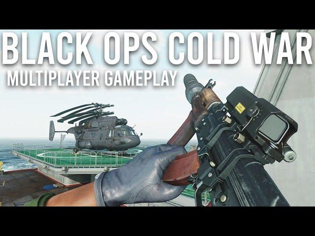 Black Ops Cold War Multiplayer Gameplay in 4K!