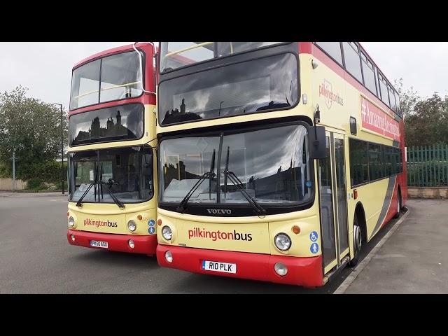 Buses in Clitheroe Bus Station September 2023