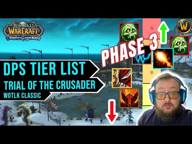 Phase 3 DPS Tier List - Trial of the Crusader | Wotlk Classic
