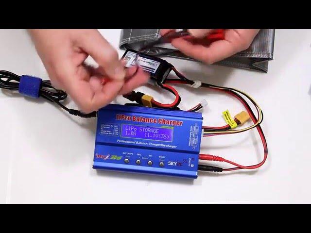 Lipo Battery Balance Charging and Care SkyRc iMAX B6