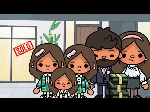 New HOUSE SHOPPING  || Toca boca FAMILY ROLEPLAY *with voice* ️