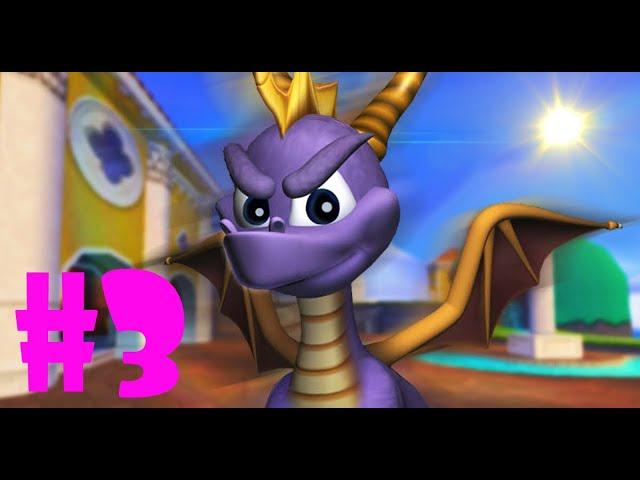 SPYRO 3 YEAR OF THE DRAGON ПРОХОЖДЕНИЕ НА РУССКОМ ZADROT100LVL #3