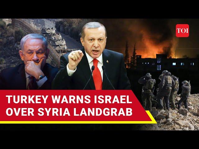 Turkey To Declare War Against Israel? Erdogan's Big Announcement On Syria | Watch