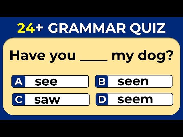 Mixed English Grammar: Can You Pass This Test? #challenge 4