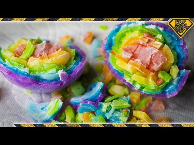 Rainbow Ice Cubes