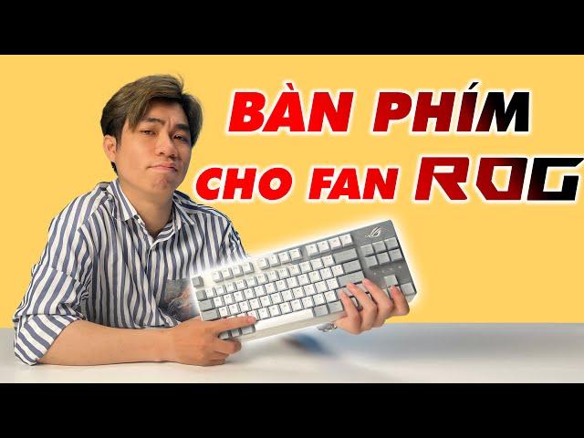 Khi bàn phím 1 TRIỆU + logo ROG = 3 TRIỆU | ROG Strix Scope TKL Review