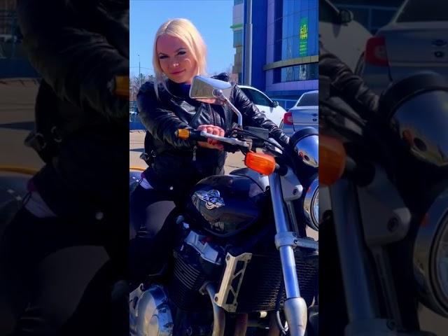 Katya Almaz motogirl bikergirl