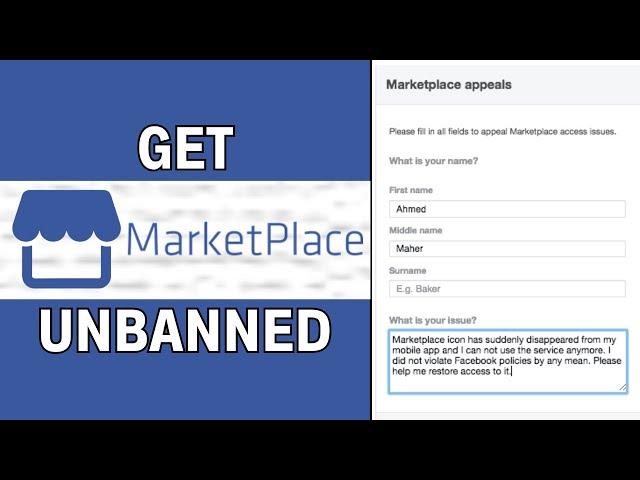 How to Get Unbanned from Facebook Marketplace 2024 - Full Guide