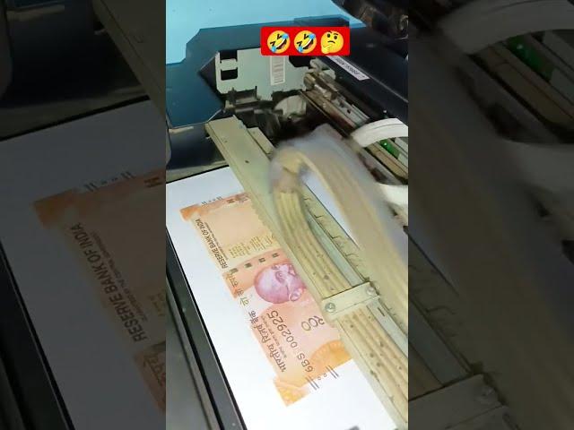 printing Indian currency notes #shorts photo copy testing