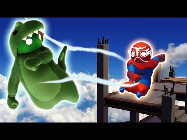 HOW TO THROW LIKE A BEAST IN GANG BEASTS!!