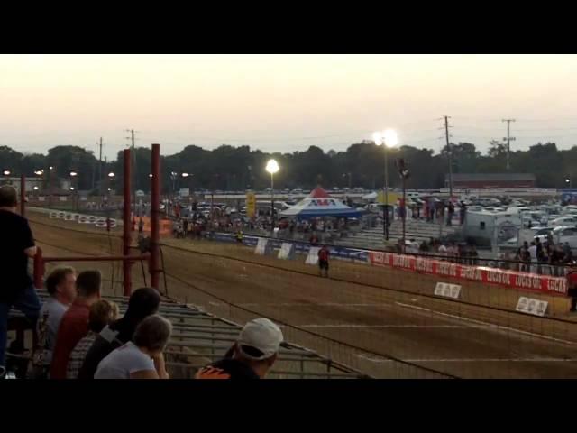 Nicky Hayden Rides at 2010 Indy Mile