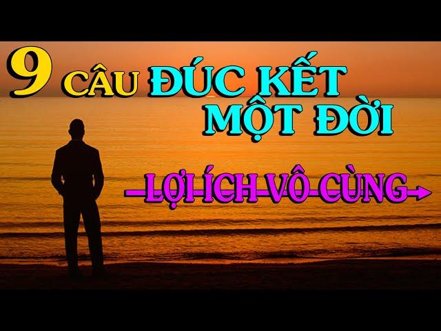 9 CÂU NÓI UYÊN THÂM của một người từng trải đời LỢI ÍCH VÔ CÙNG -   Thiền Đạo