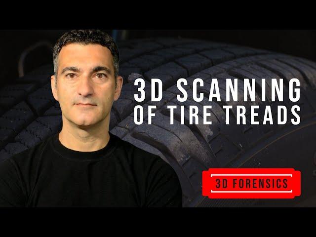 CSI | 3D Scanning of Tire Treads | Accident Reconstruction | 3D Forensics