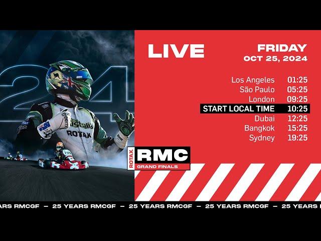 Rotax MAX Challenge Grand Finals 2024 Live Stream  - OCT 25th