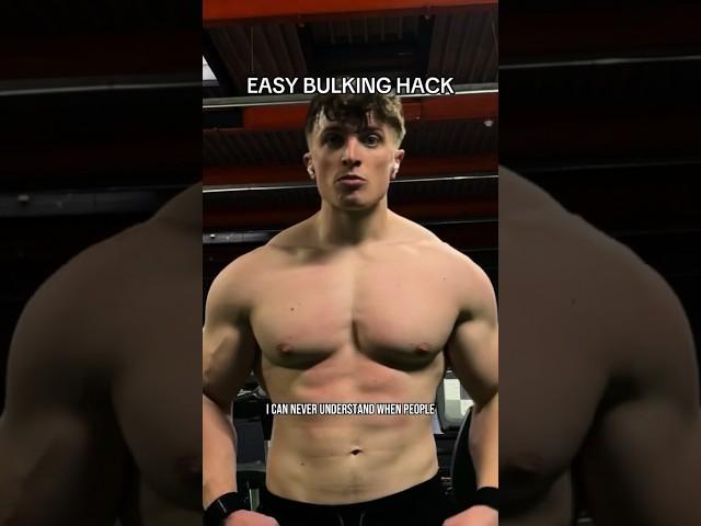 EASY BULKING HACK #bulk #bulking