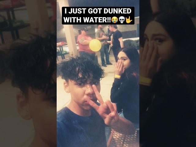 I GOT DUNKED!! #vlog #dunk #carnival #ate #hillary #dominic