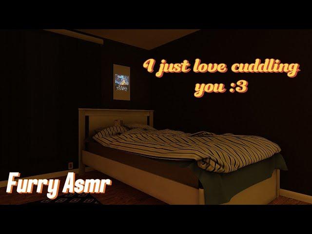 [Furry ASMR] Cuddly Roommate Watches Videos With You :3