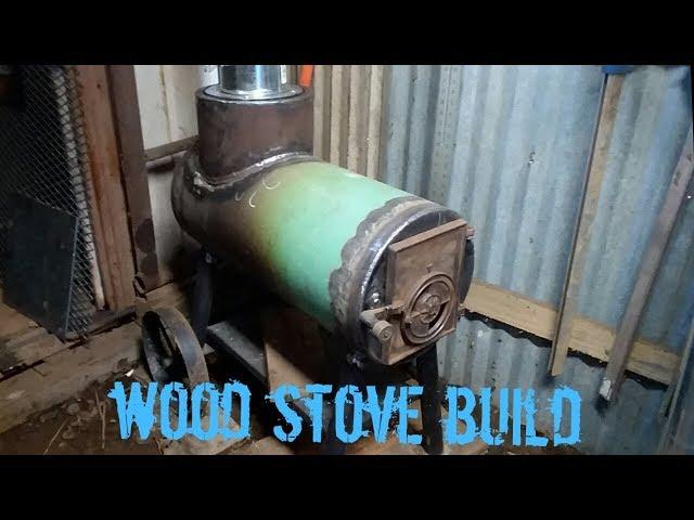 Wood stove build (older video)