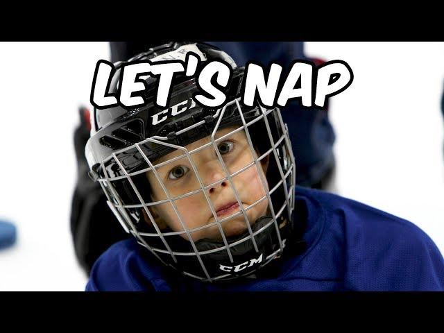 4 Year Old Mic'd up at Hockey