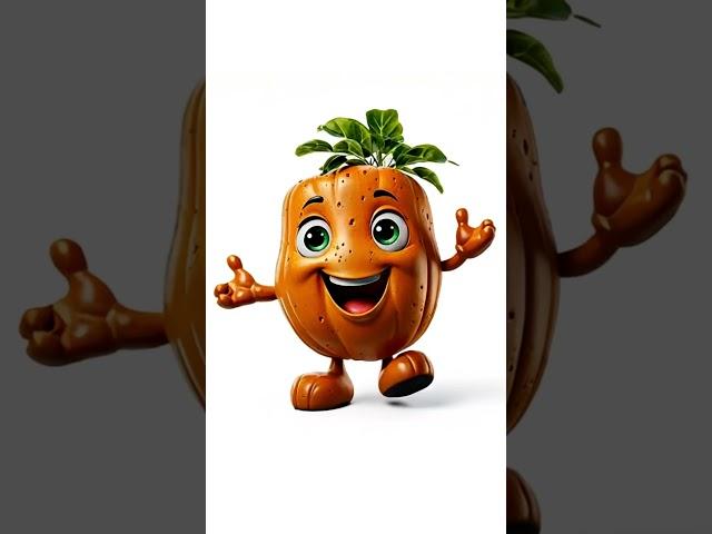 BeeHappy  Sensory Dancing Party! #cartoon #dancingfruits #animation #happy #funny