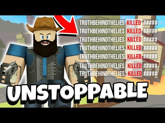 They Couldn't End My KILLSTREAKS.. (Roblox Shoot Out)