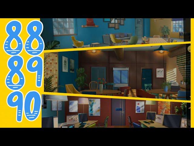 100 DOORS: Escape From Work Level 88, 89, 90 Walkthrough and Solution,