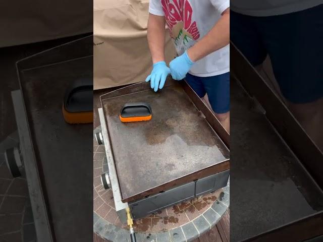 Restoring a Rusted Griddle Top | How to Restore a Blackstone Griddle | Griddle Restoration