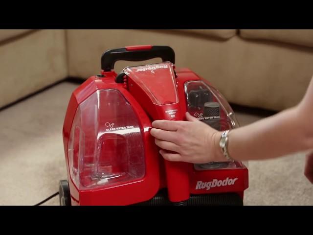 Rug Doctor Portable Spot Cleaner manual instruction 2017