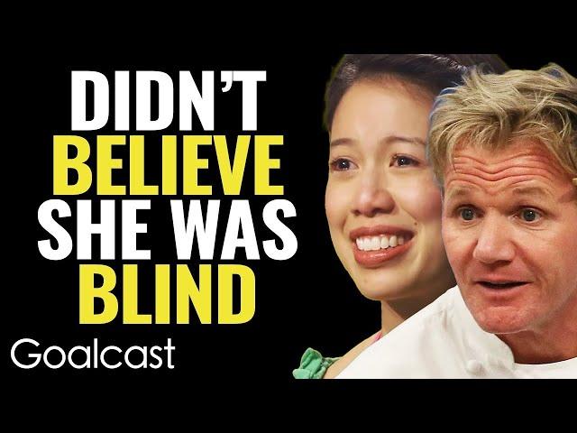 Christine Ha Blind Cook Competes for MasterChef And Shocks Gordon Ramsay | Goalcast