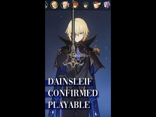 DAINSLEIF CONFIRMED PLAYABLE | Genshin Impact