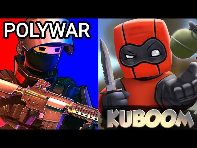 Что это такое? Какая игра лучше POLYWAR или KUBOOM?