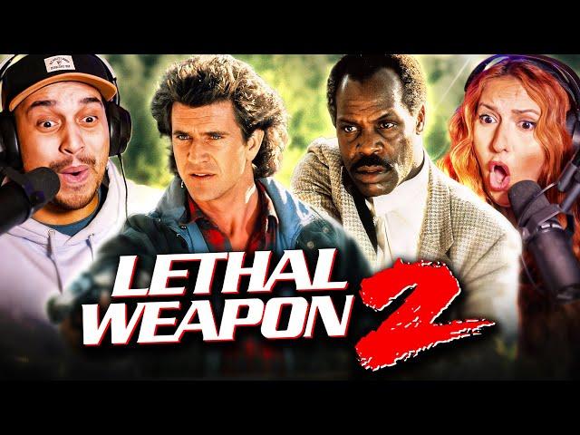 LETHAL WEAPON 2 (1989) MOVIE REACTION - A TERRIFIC SEQUEL! - FIRST TIME WATCHING - REVIEW