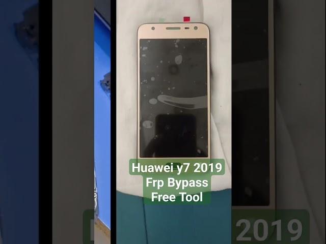 Huawei Y7 2019 Frp Google Account Bypass Free Tool #frpunlock #frpsolution #tech #4cellrepair