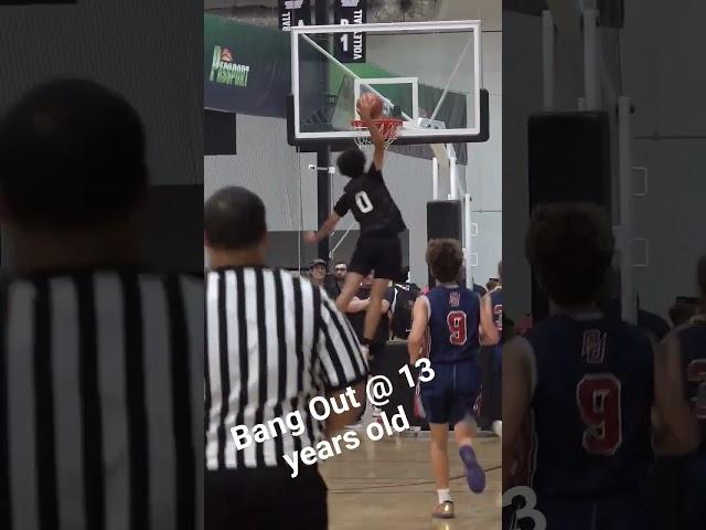 Bang Out @ 13 years old... Jett Mattox Class of 2027
